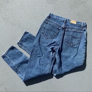 Vintage 90s Lee high rise taper ankle mom jeans